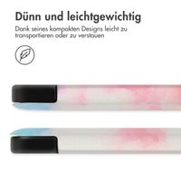 imoshion Design Trifold Klaphülle Apple iPad 6 (2018) 9.7 Zoll / iPad 5 (2017) 9.7 Zoll / Air 2 (2014)/Air 1 (2013) - Sky