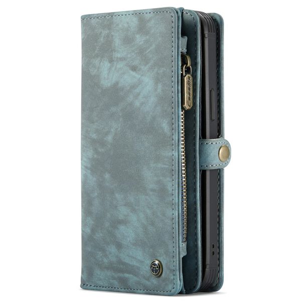 CaseMe Luxuriöse 2-in-1-Portemonnaie-Klapphülle Leder iPhone 12 (Pro)