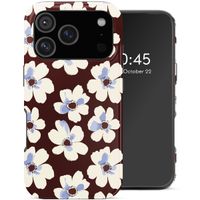 Selencia Vivid Back Cover Apple iPhone 18 Pro Max / 17 Pro Max - Choco Flower Pop