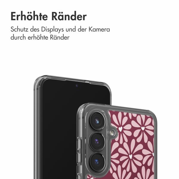 imoshion Design Hülle Samsung Galaxy S25 FE - Bloom Love Blush