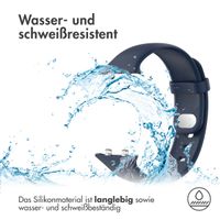 imoshion Silikonband für das Oppo Watch 41 mm - Dunkelblau