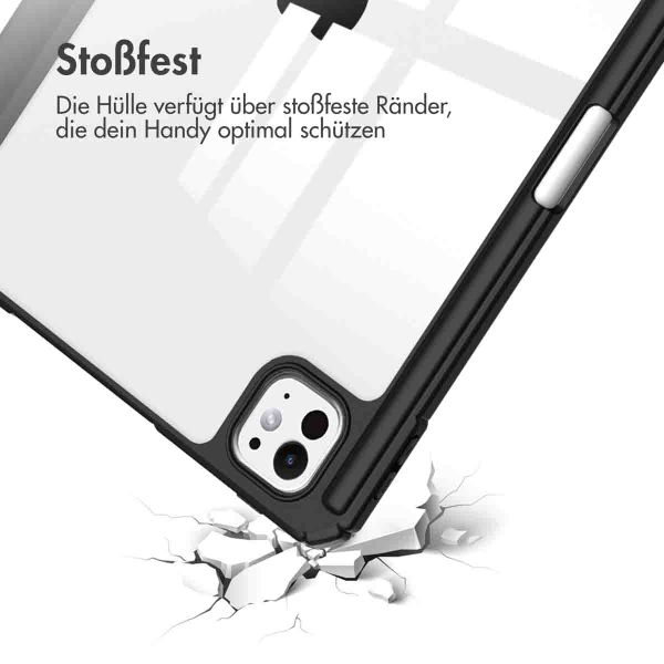 imoshion Trifold Hardcase Klapphülle für das iPad Pro 11 (2024) M4 - Schwarz