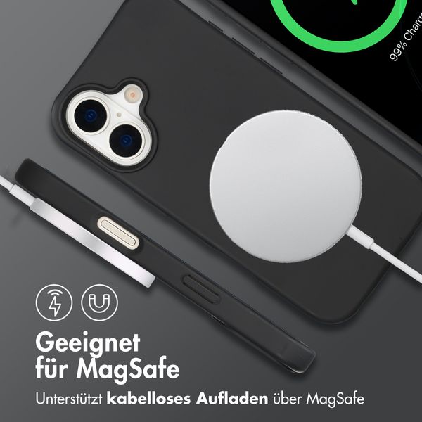 imoshion Color Backcover mit abnehmbarem Handykette und MagSafe Apple iPhone 17 - Schwarz
