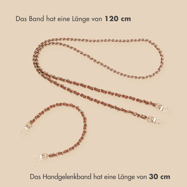 imoshion PU Leder Handyketten Set – Braun