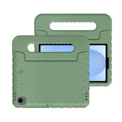imoshion Schutzhülle mit Handgriff kindersicher Samsung Galaxy Tab A11 / A9 8.7 Zoll - Olive Green