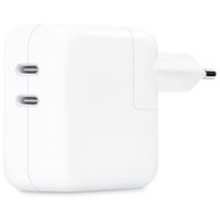 Apple ﻿Original USB-C Power Adapter - Ladegerät - Doppelter USB-C-Anschluss - 35 W - Weiß