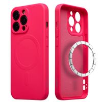 imoshion Color Back Cover mit MagSafe Apple iPhone 13 Pro - Neon Pink