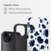 Selencia Vivid Back Cover Apple iPhone 13 - Midnight Blossom