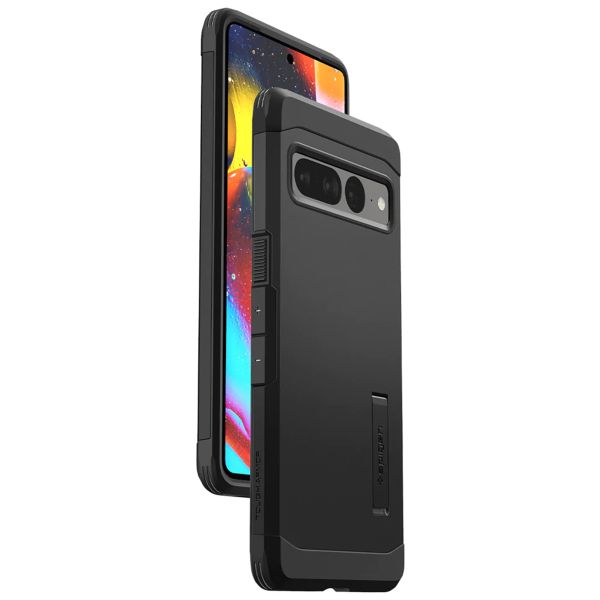 Spigen Tough Armor Backcover für das Google Pixel 7 Pro - Schwarz