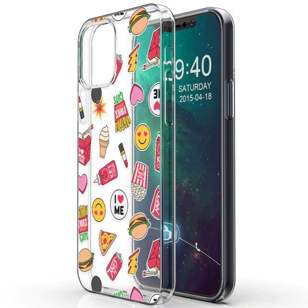 imoshion Design Hülle für das iPhone 12 (Pro) - Fastfood