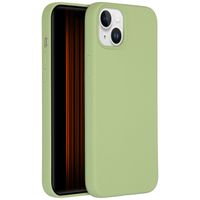 Accezz Liquid Silikoncase Apple iPhone 15 Plus - Grün
