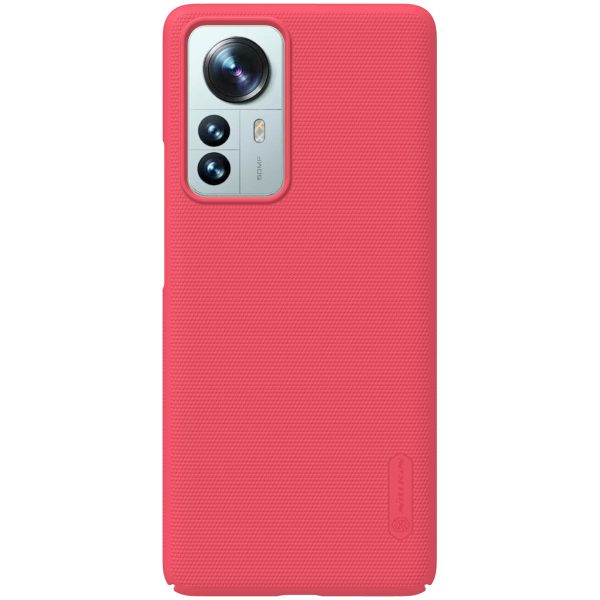 Nillkin Super Frosted Shield Case für das Xiaomi 12 Pro - Rot