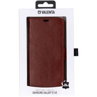 Valenta Klapphülle Classic Luxe Hellbraun für Samsung Galaxy S10e