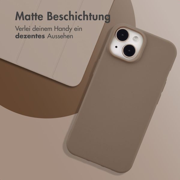 imoshion TPU Color Cover Apple iPhone 15 - Braun
