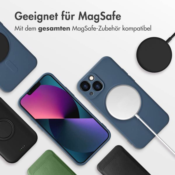 imoshion Color Back Cover mit MagSafe Apple iPhone 13 Mini - Dunkelblau