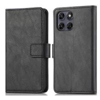 imoshion Luxuriöse Klapphülle Motorola Moto G77 - Schwarz