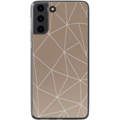 imoshion Design Hülle Samsung Galaxy S22 - Graphic Lines Beige