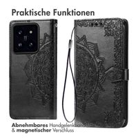 imoshion Mandala Klapphülle Xiaomi 14T Pro - Schwarz