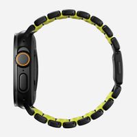 Nomad Stratos Armband für Apple Watch Series 1 - 11 / SE / Ultra (44/45/46/49 mm) - Volt / Natural Titanium