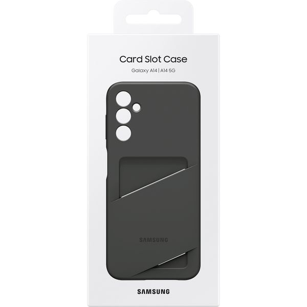 Samsung Original Cardslot-Cover für das Samsung Galaxy A14 (5G/4G) - Schwarz