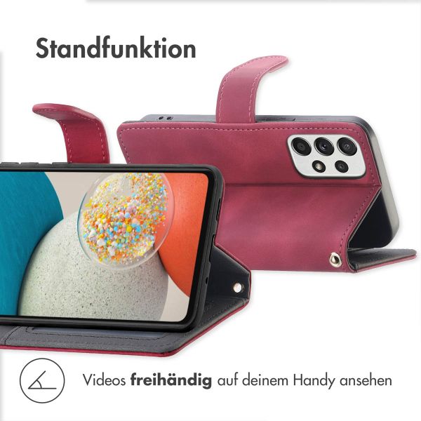 imoshion Klapphülle mit Kordel Samsung Galaxy A53 - Rot