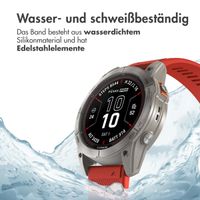 imoshion QuickFit® Silikonarmband -   Garmin 26 mm Anschluss - Rot