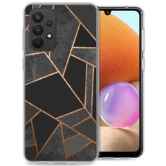 imoshion Design Hülle Samsung Galaxy A33 - Black Graphic