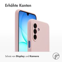 Accezz Liquid Silikoncase Samsung Galaxy A17 - Rosa