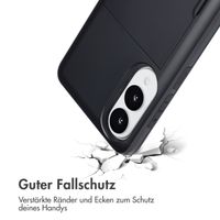 imoshion Backcover mit Kartenfach Samsung Galaxy S25 Edge - Schwarz