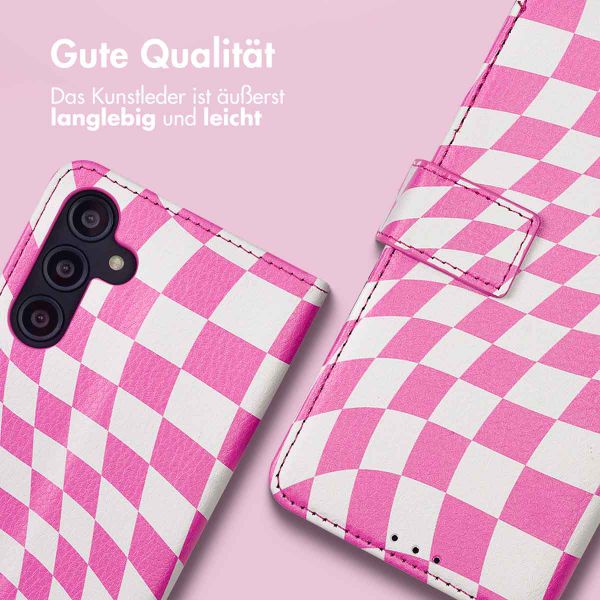 imoshion ﻿Design Klapphülle für das Samsung Galaxy A14 (5G/4G) - Retro Pink