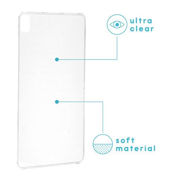 imoshion Gel Case Apple iPad Pro 12.9 (2022) / Pro 12.9 (2021) - Transparent