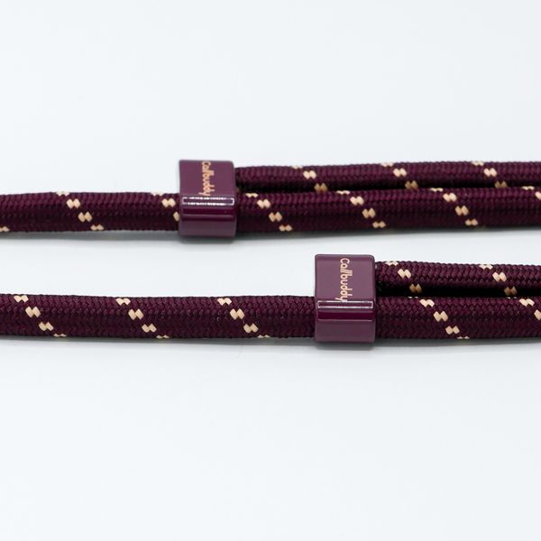 Callbuddy Lanyard - Cross Body Handyband - Burgundy Pink