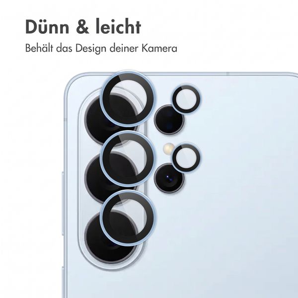 imoshion 2er-Pack Objektivschutz für Kamera für das Samsung Galaxy S26 Ultra - Sky Blue
