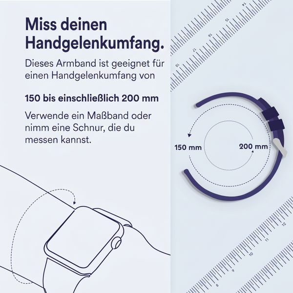 Apple Nike Sport Armband für  Apple Watch | 38/40/41/42 mm - Größe M/L - Desert Stone