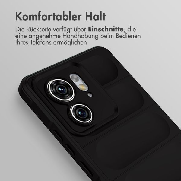 imoshion EasyGrip Backcover für das Motorola Edge 40 - Schwarz