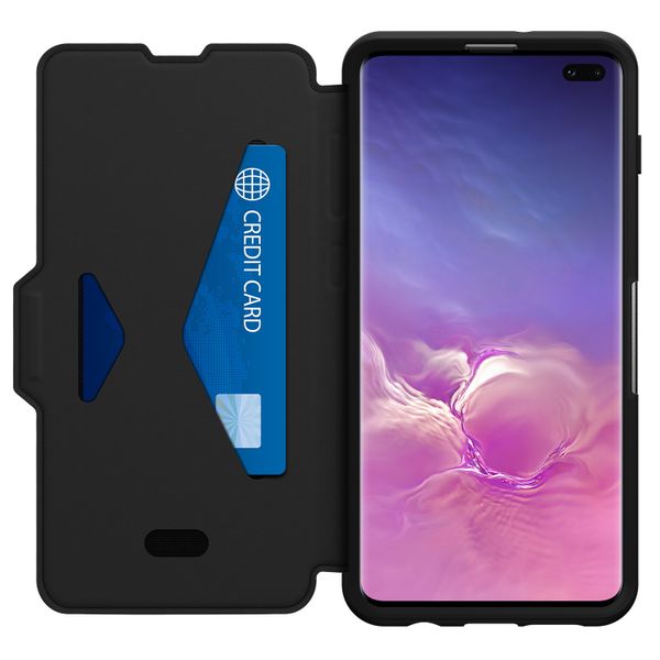 OtterBox Strada Klapphülle Schwarz für das Samsung Galaxy S10 Plus