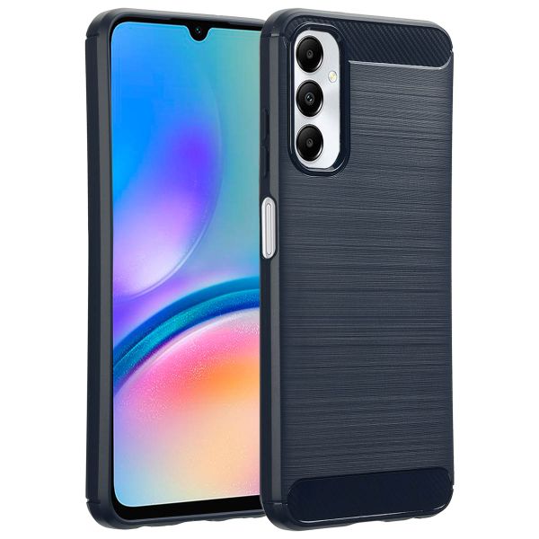 imoshion Brushed Back Cover für das Samsung Galaxy A05s - Dunkelblau