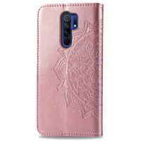 Mandala Klapphülle Xiaomi Redmi 9 - Roségold