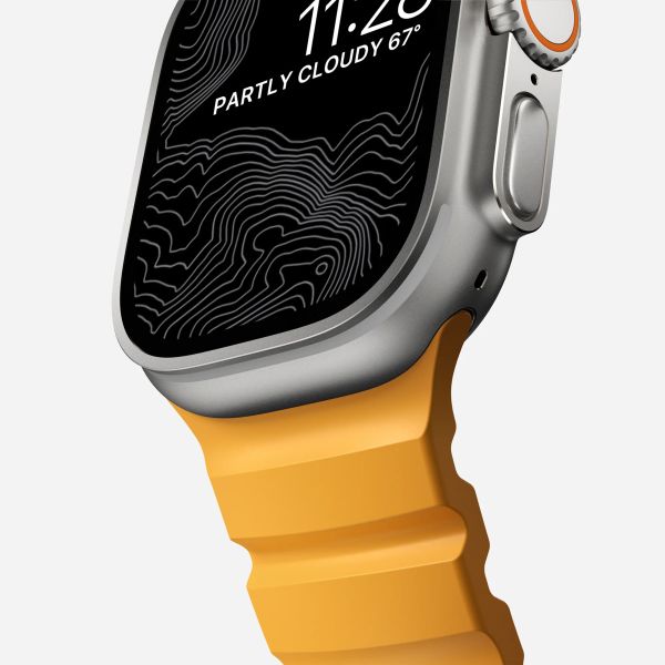 Nomad Rocky Point Armband für das  Apple Watch Series 1 t/m 11 / SE / Ultra (44/45/46/49 mm) - Sol