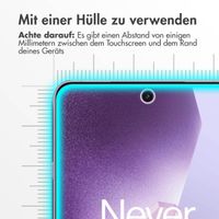 Accezz Screen Protector aus gehärtetem Glas OnePlus 13R
