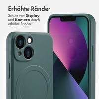imoshion Color Back Cover mit MagSafe Apple iPhone 13 Mini - Dunkelgrün