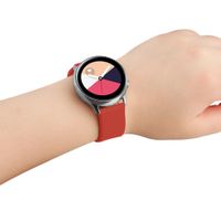 imoshion Silikonband für das  Samsung Galaxy Watch 4 / 5 / 6 / 7 / FE (20 mm) - Rot