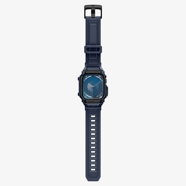 Spigen Rugged Armor™ Pro Case für Apple Watch Series 10 / 11 - 46 mm - Navy Blue