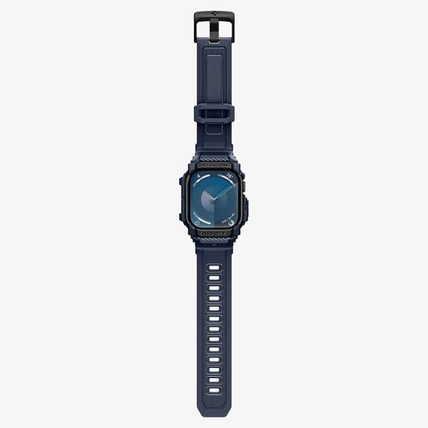 Spigen Rugged Armor™ Pro Case für Apple Watch 10 - 46 mm - Navy Blue