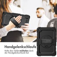 imoshion Tablet Cover mit Handriemen und Schulterriemen für das Lenovo M10 Plus (3rd gen) - Schwarz