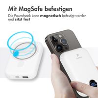 imoshion MagSafe Powerbank - 10.000 mAh - Kabellose Powerbank - Weiß