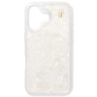 iDeal of Sweden Pearlized Case Apple iPhone 16 - Weiß