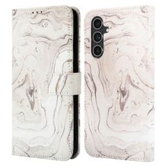 imoshion Design Klapphülle Samsung Galaxy A54 (5G) - Sandy Marble