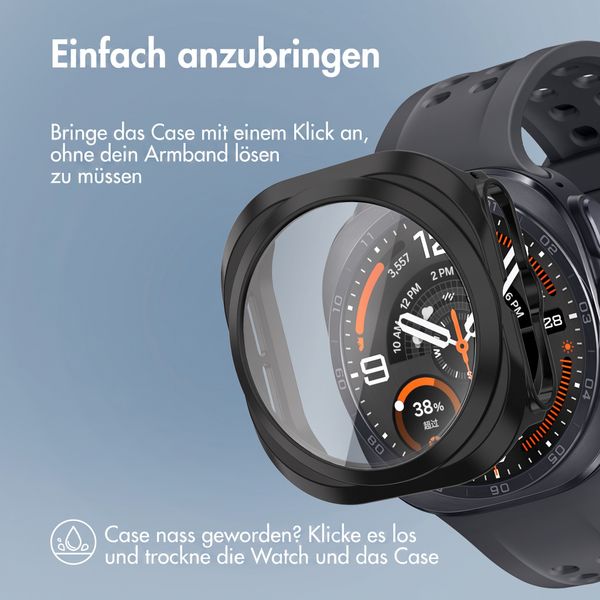 imoshion Full Cover Hard Case Samsung Galaxy Watch Ultra 2 (2026) - Schwarz