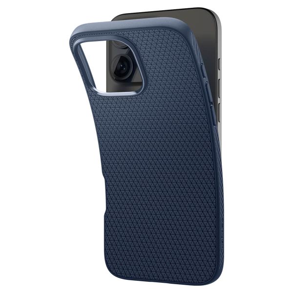 Spigen Liquid Air™ Case für das iPhone 16 Pro Max - Navy Blue